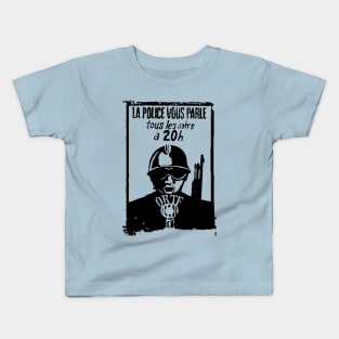 THIS IS THE POLICE SPEAKING Kids T-Shirt